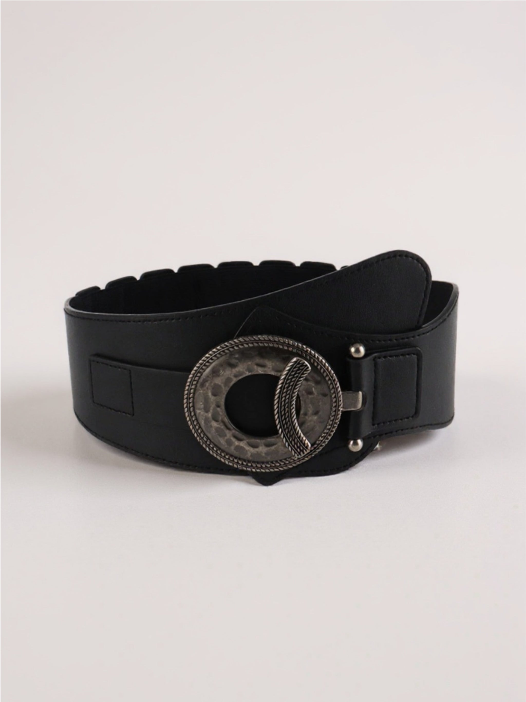 Retro Elastic Wide Belt
