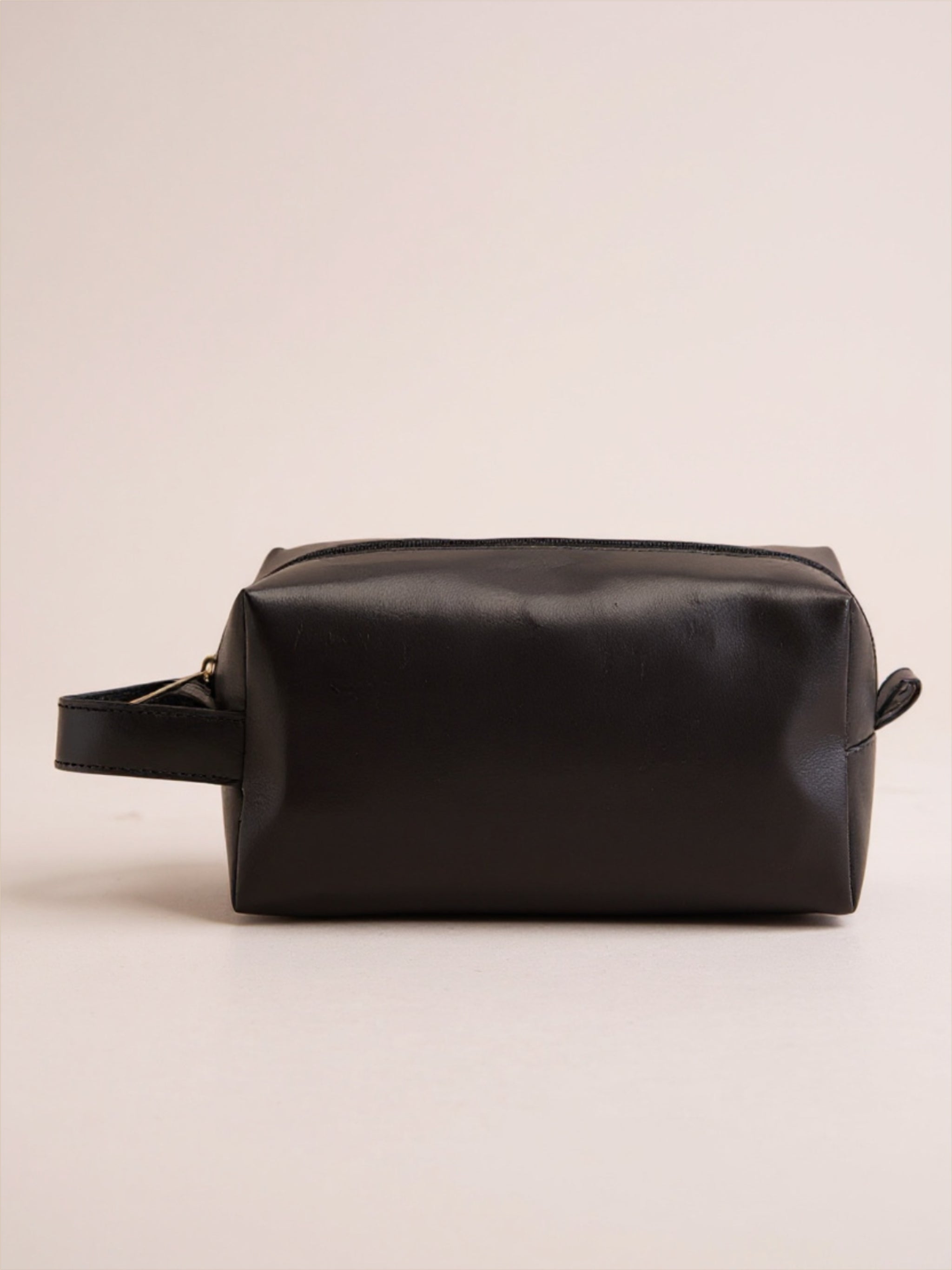 Vegan Leather Makeup Bag