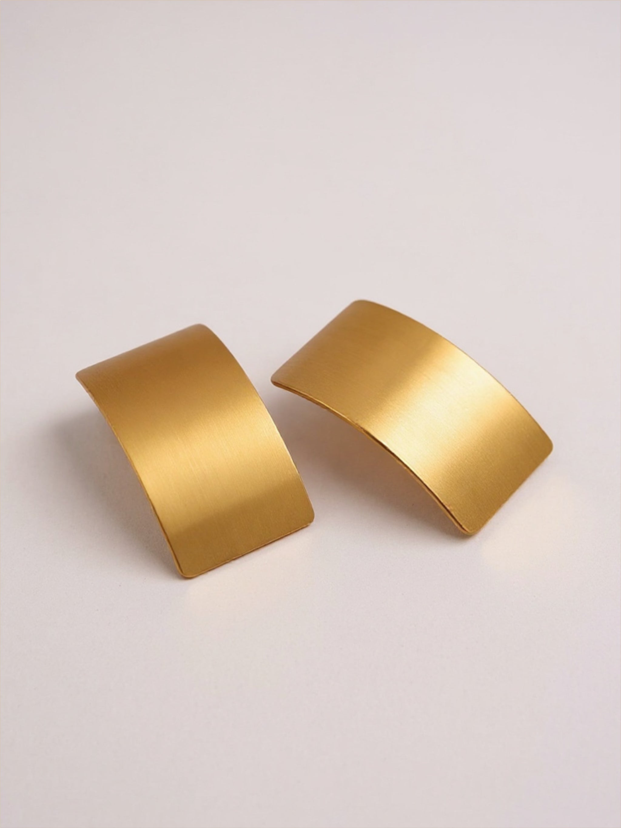 Stainless Steel Rectangle Earring