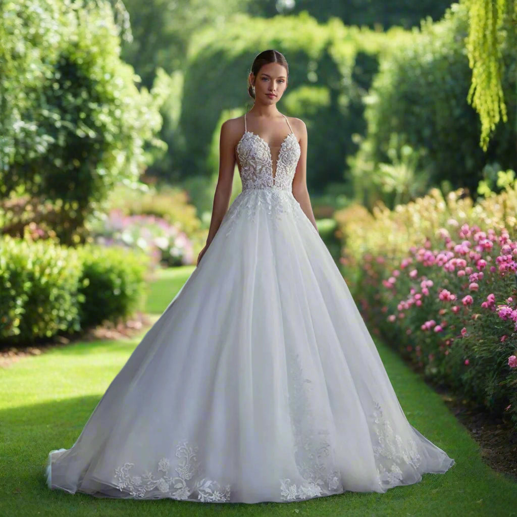 Lace A-line Wedding Dress