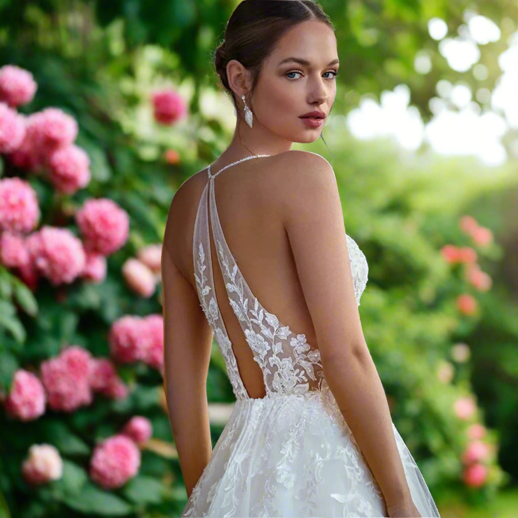 Lace A-line Wedding Dress