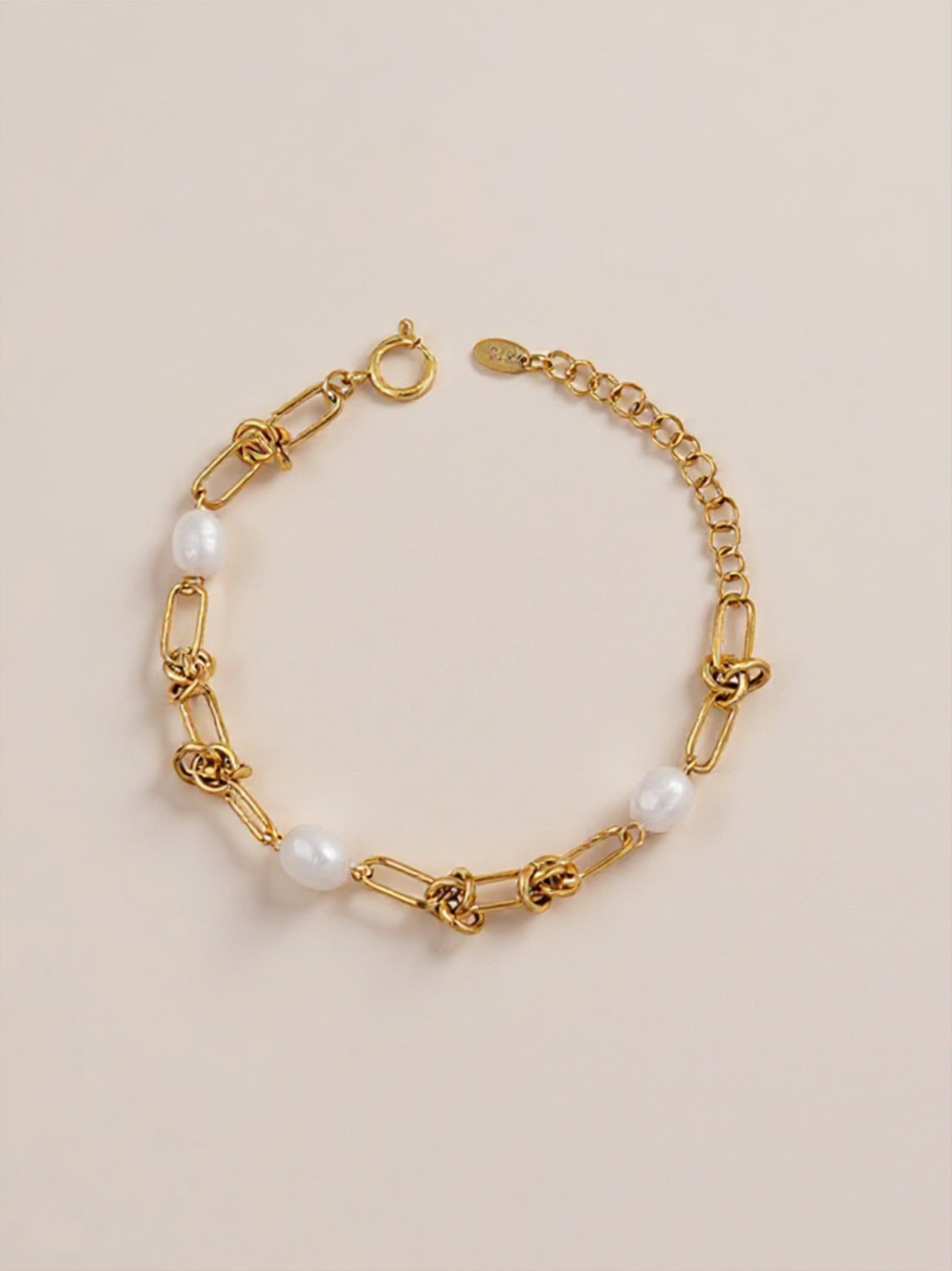 Freshwater Pearl Titanium Steel Bracelet