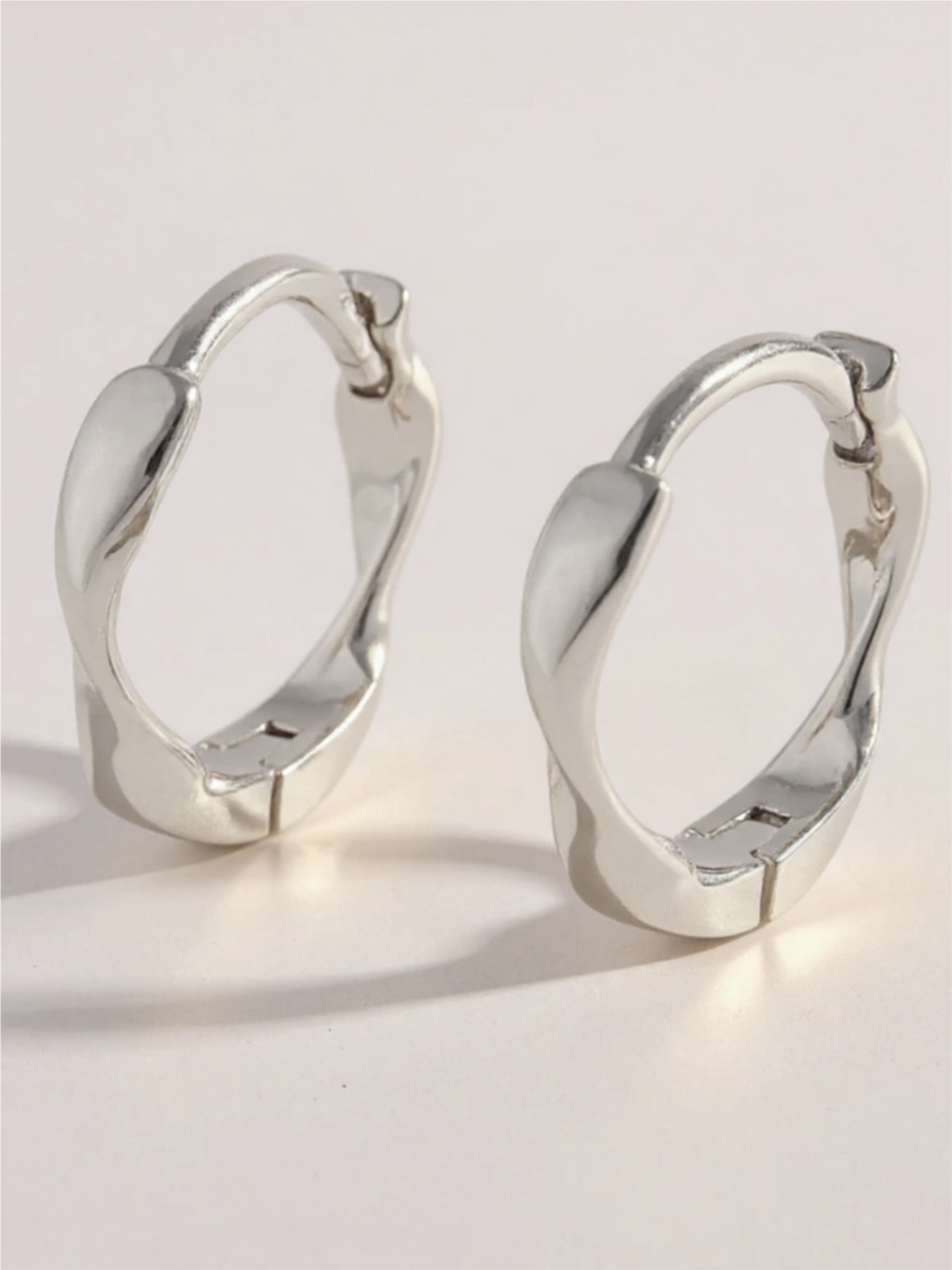 925 Sterling Silver Hoop Earrings