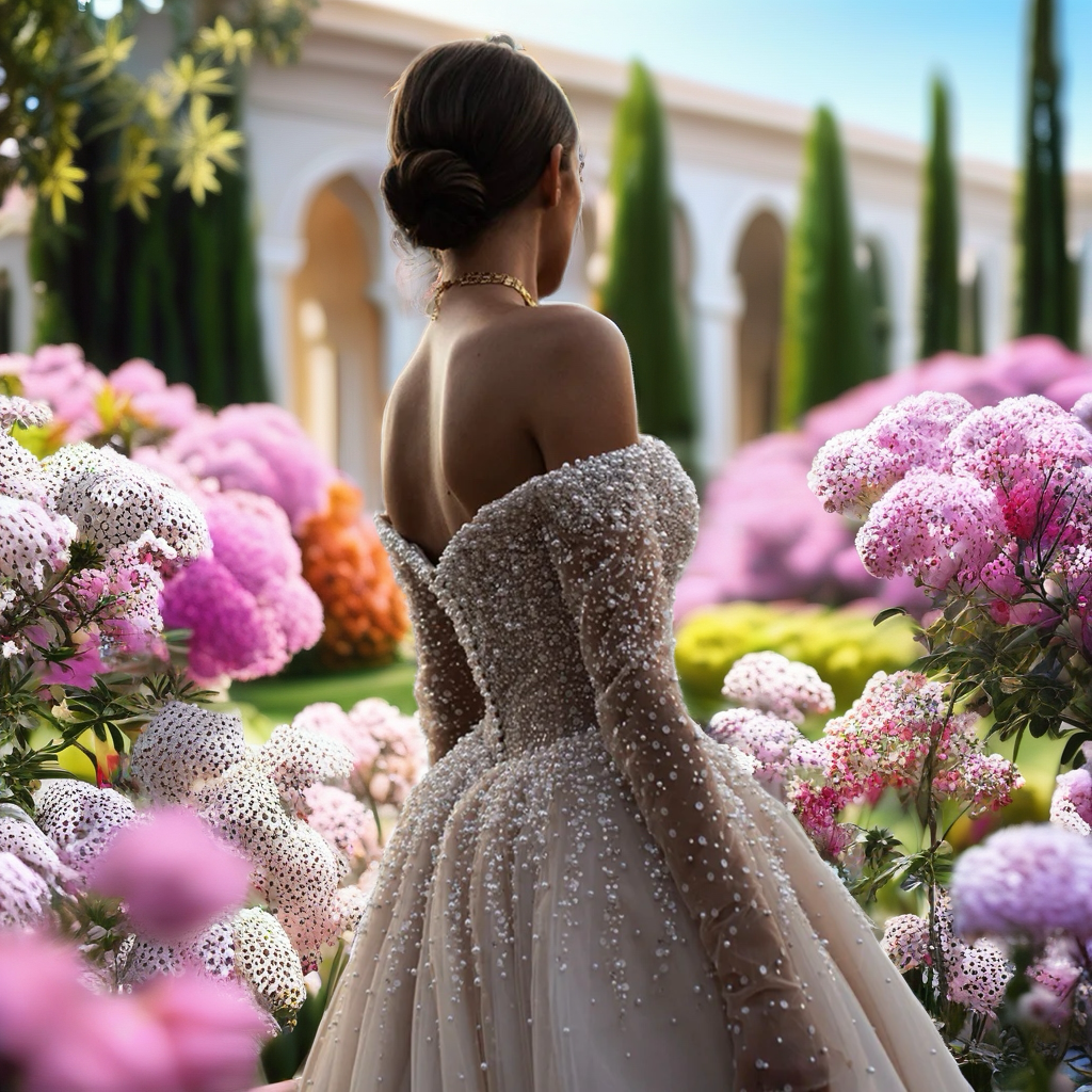 Long Sleeve Off-The-Shoulder A-Line Wedding Dress