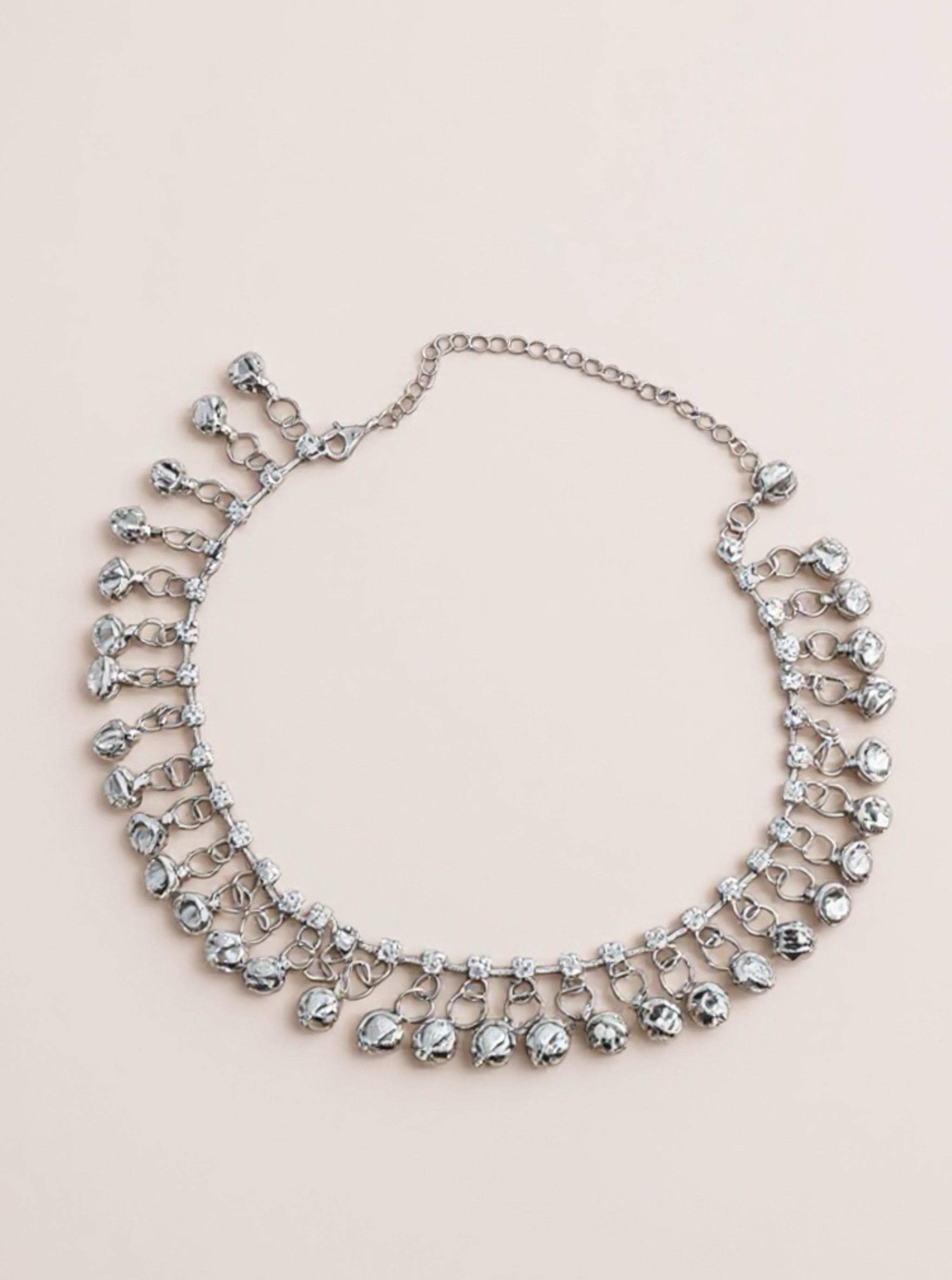 Gold or Silver Toned Tassel Charm Anklet