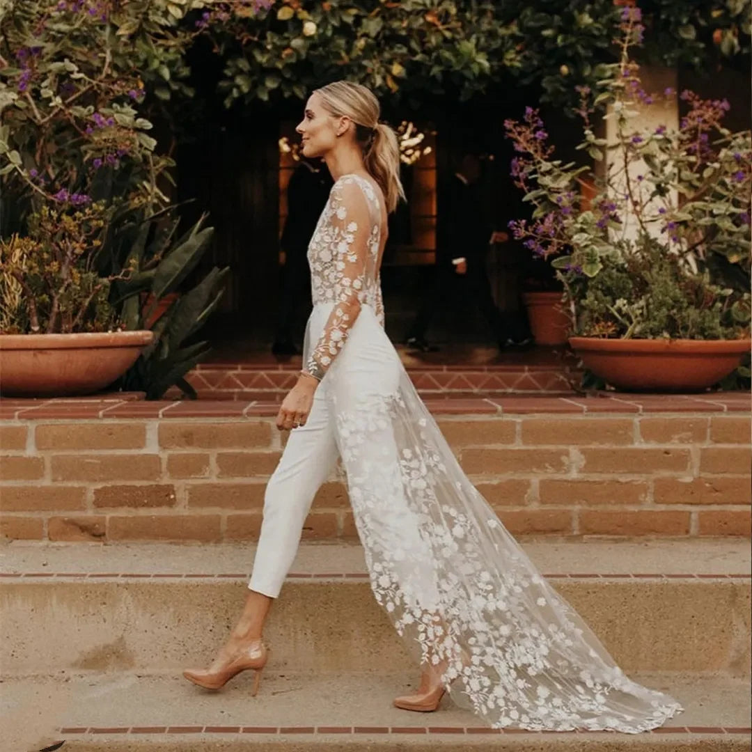 Wedding Lace Jumpsuit