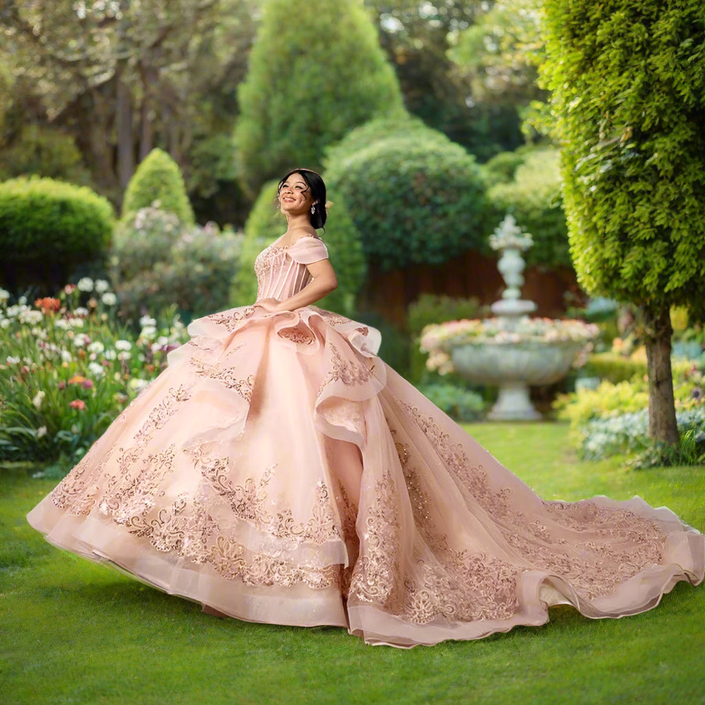 Pink Quinceanera Dress Ball Gown