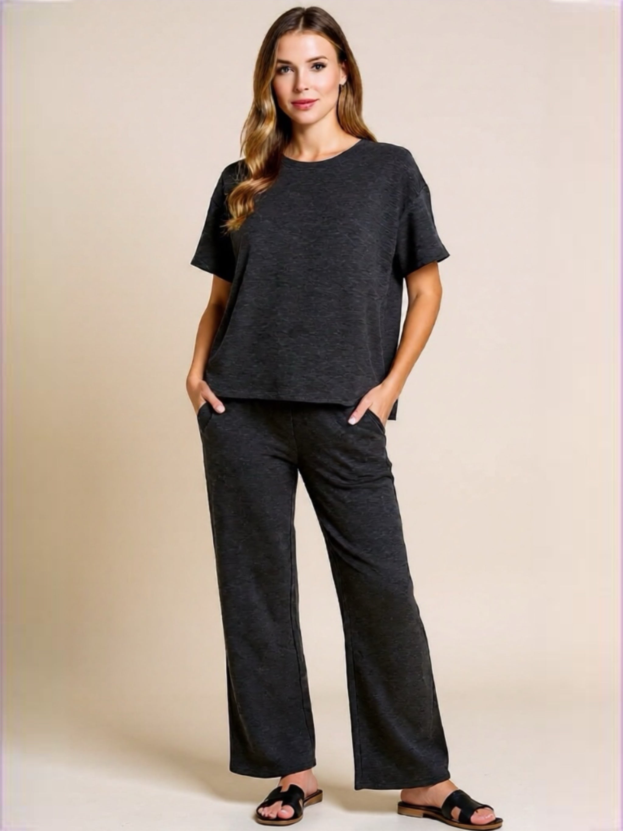 Short Sleeve T-Shirt & Pants Set