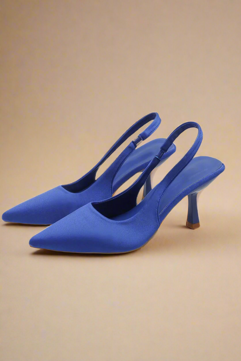 Vegan Leather Point Toe Pumps
