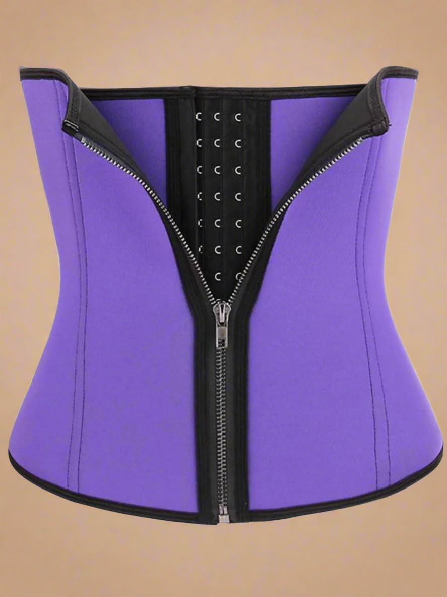 Zipper Shaping Band with Hook and Eye Closure
