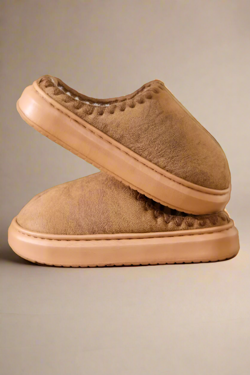 Thermal Round Toe Slippers