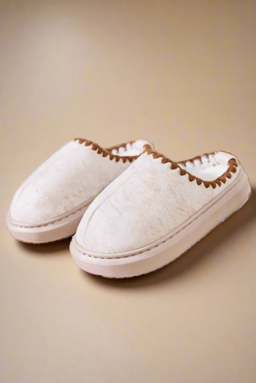 Thermal Round Toe Slippers