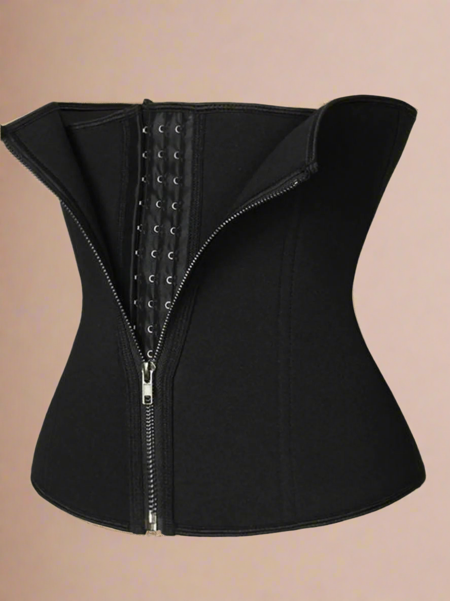 Zipper Shaping Band with Hook and Eye Closure