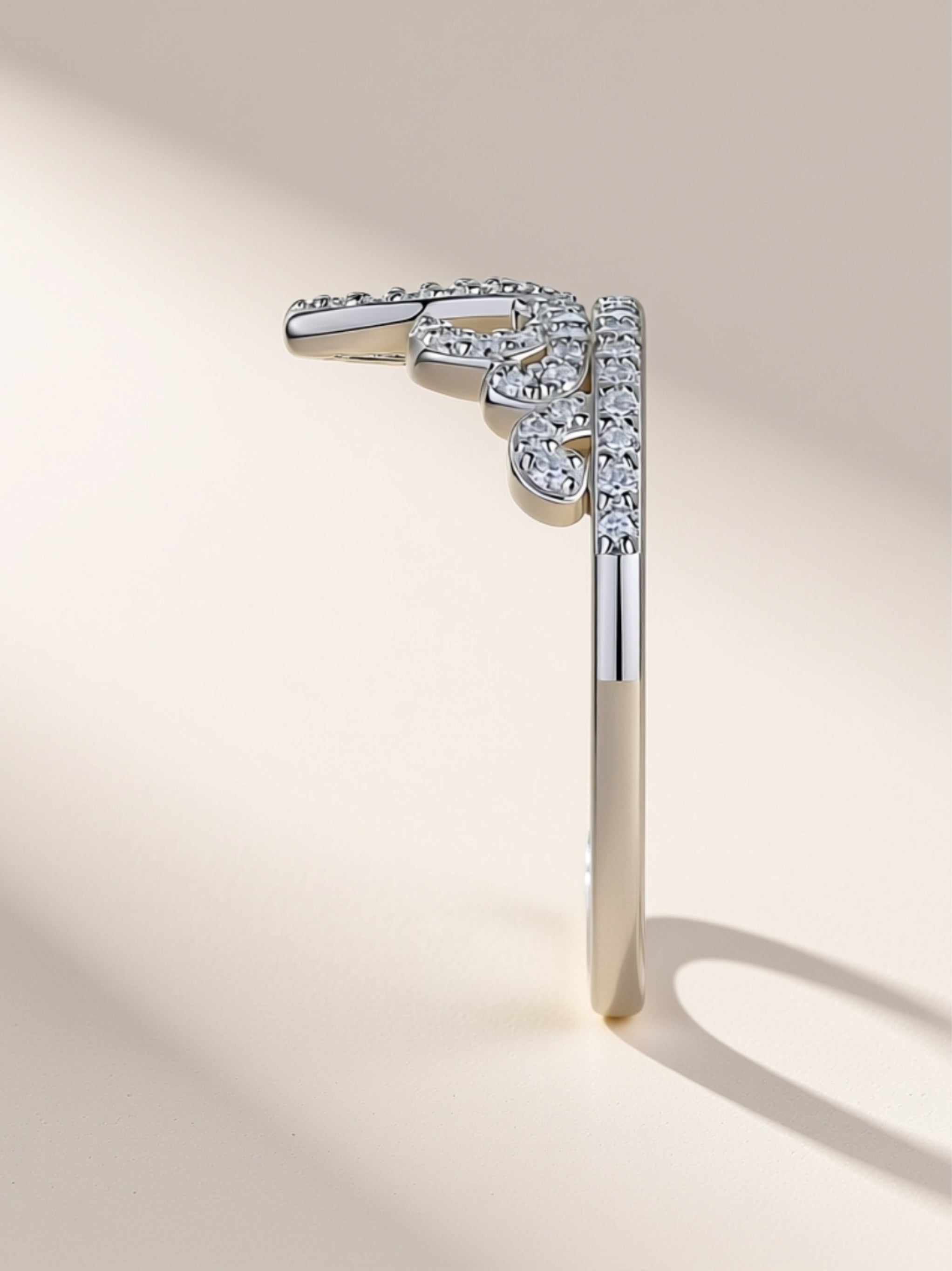 S925 Tiara Moissanite Ring