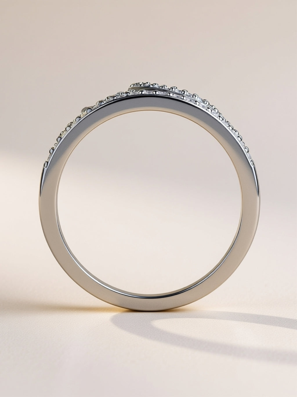 S925 Tiara Moissanite Ring