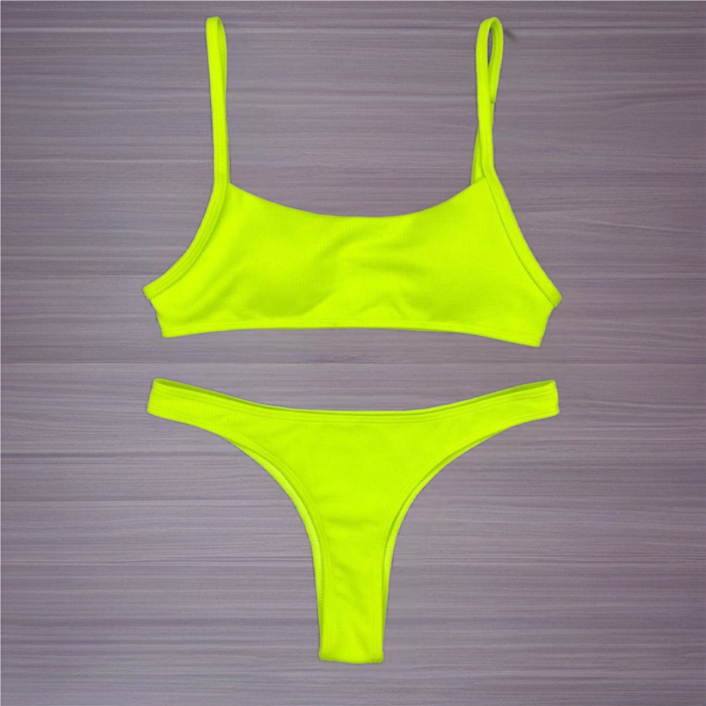 Fluorescent Bikini Set