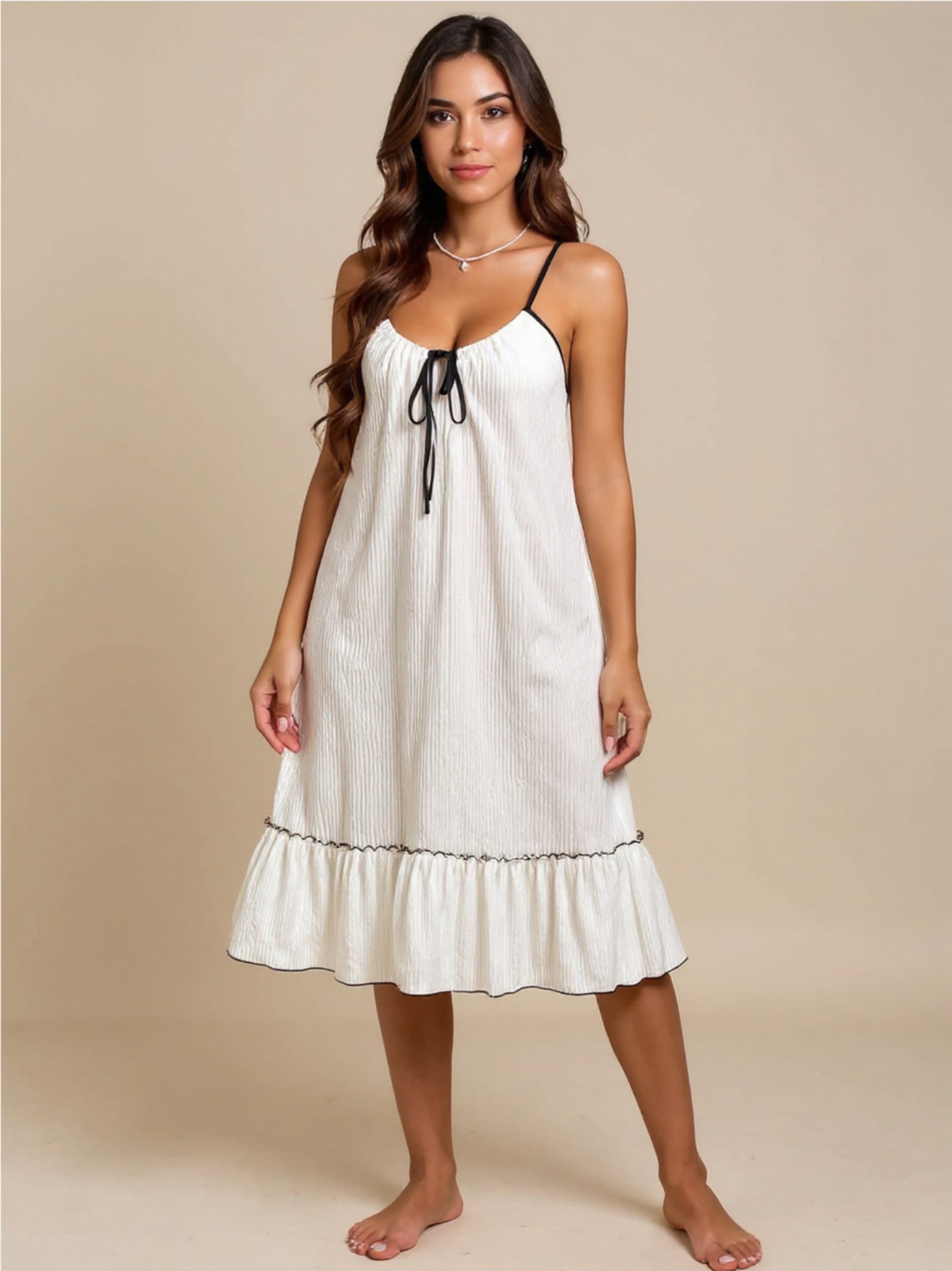 Tiered Ruffled Sleep Dress