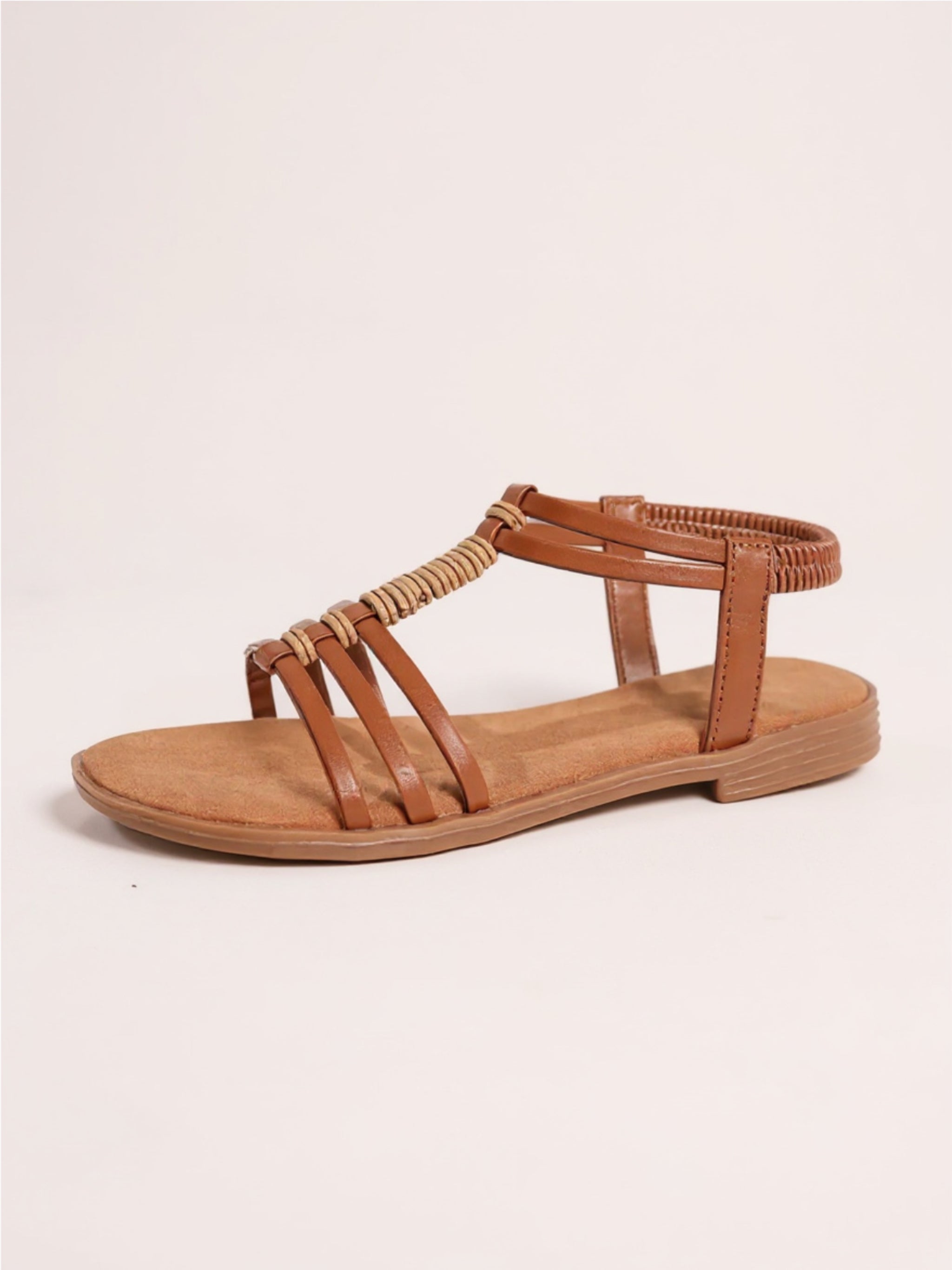 Multi-Strap Flat Sandals