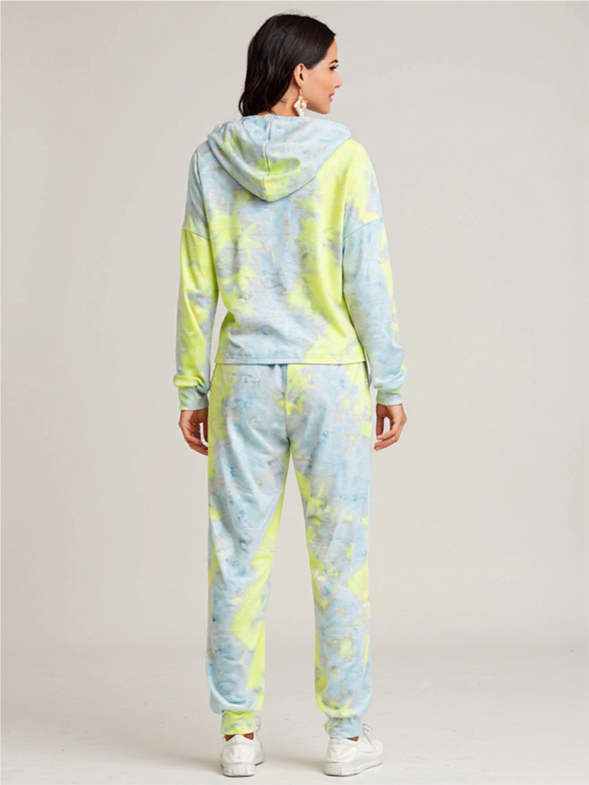 Tie-Dye Hoodie & Pants Set