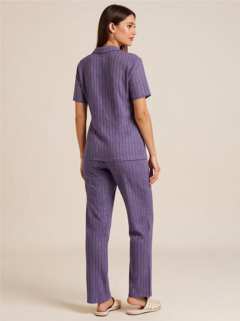 Button Down Top & Pants Pajama Set