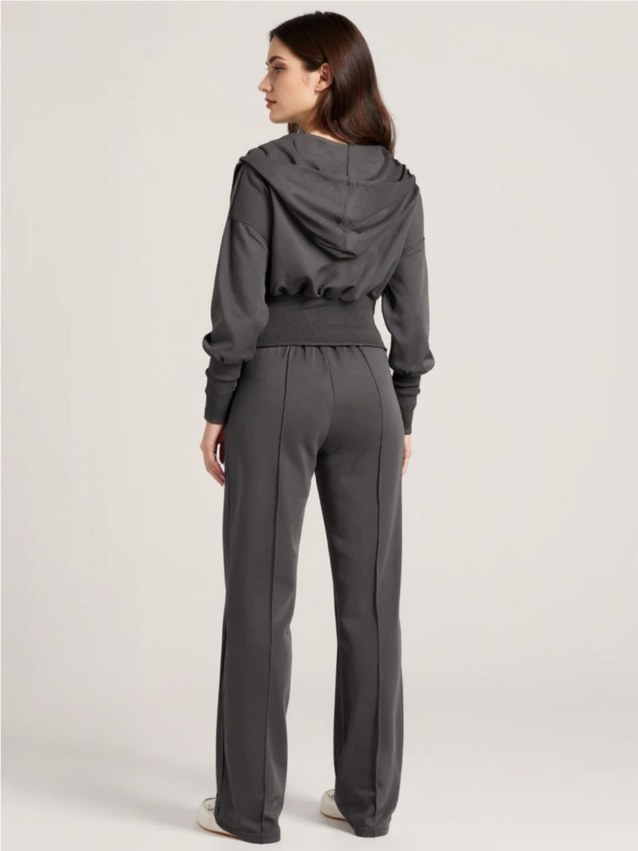 Zip-Up Hoodie & Pants Active Set