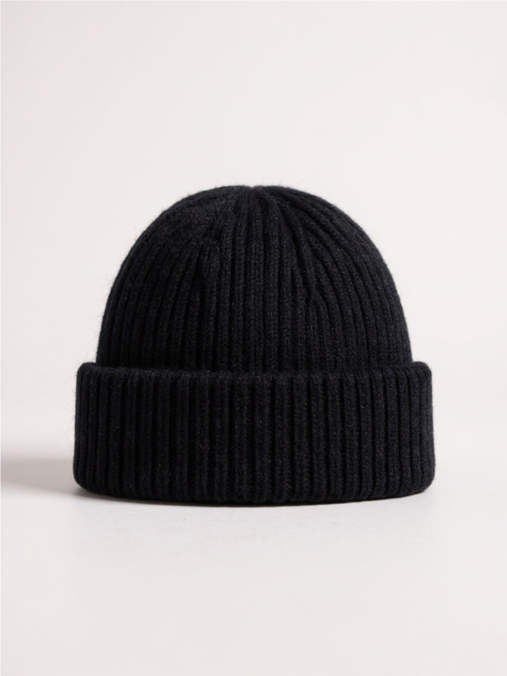 Rib-Knit Cuff Beanie