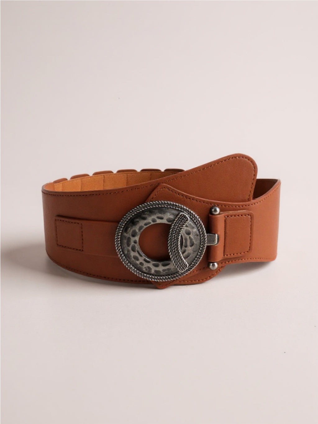 Retro Elastic Wide Belt