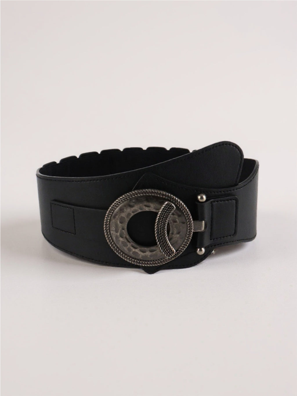 Retro Elastic Wide Belt
