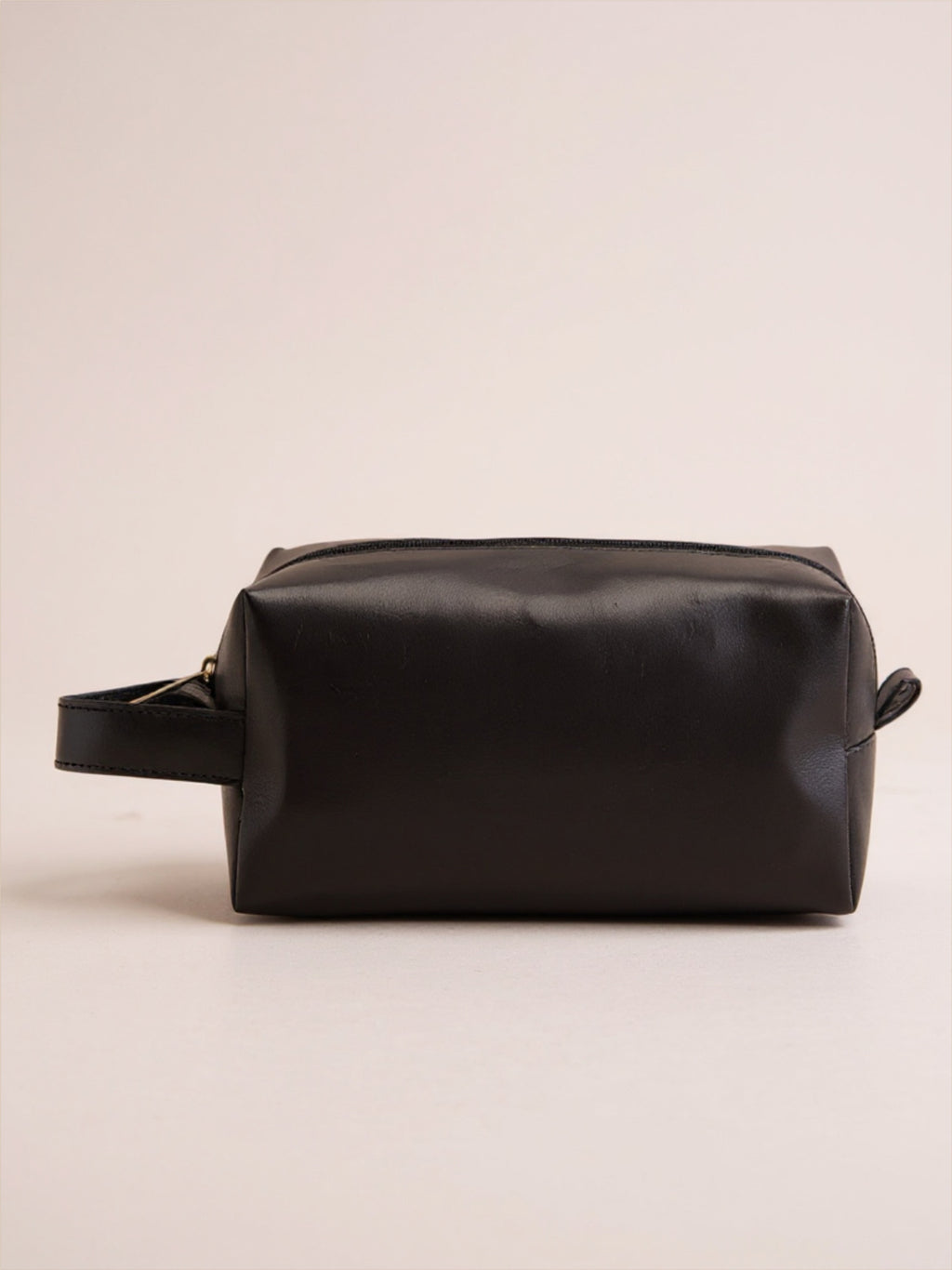 Vegan Leather Makeup Bag