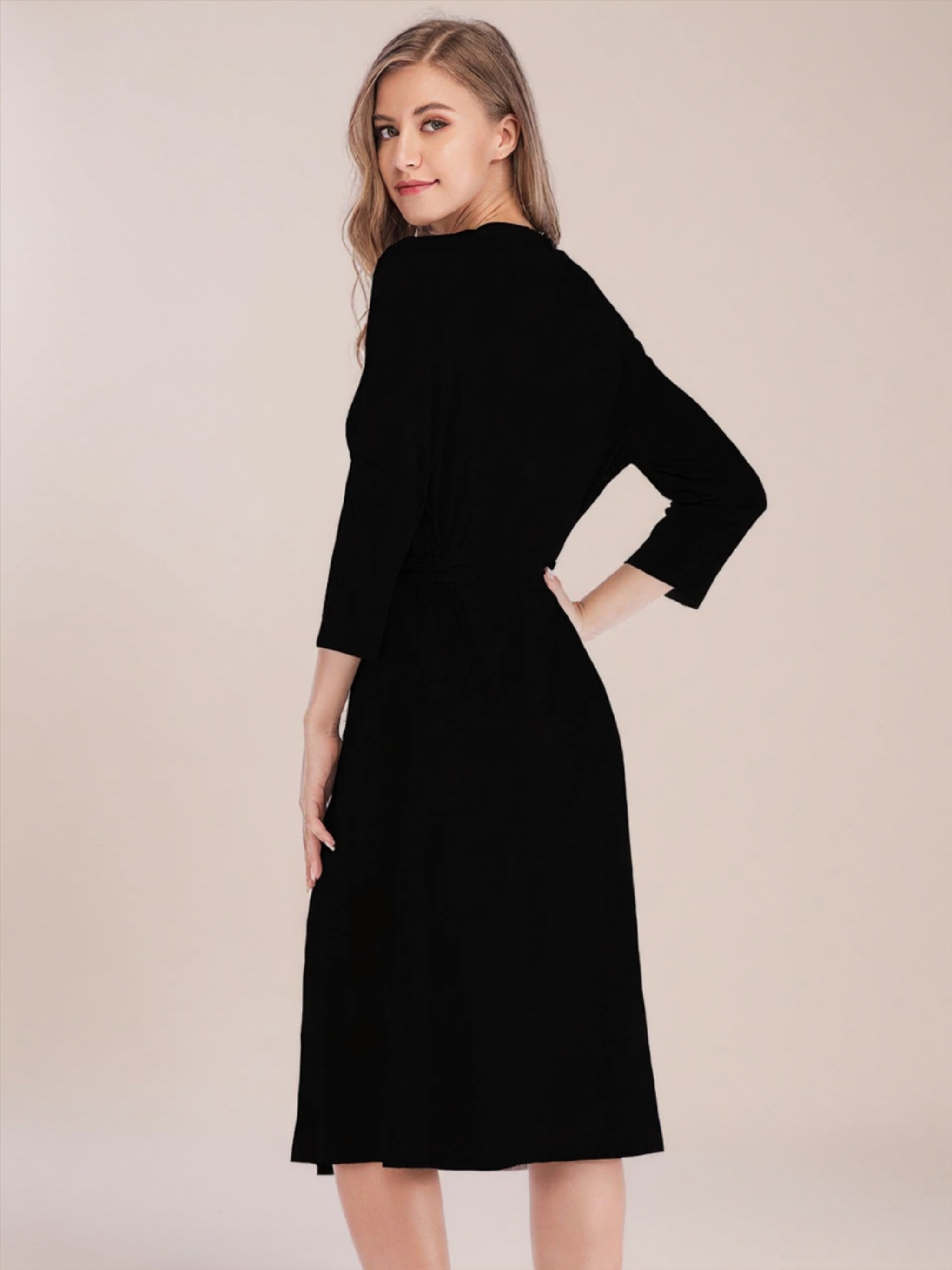 Tie Waist Robe