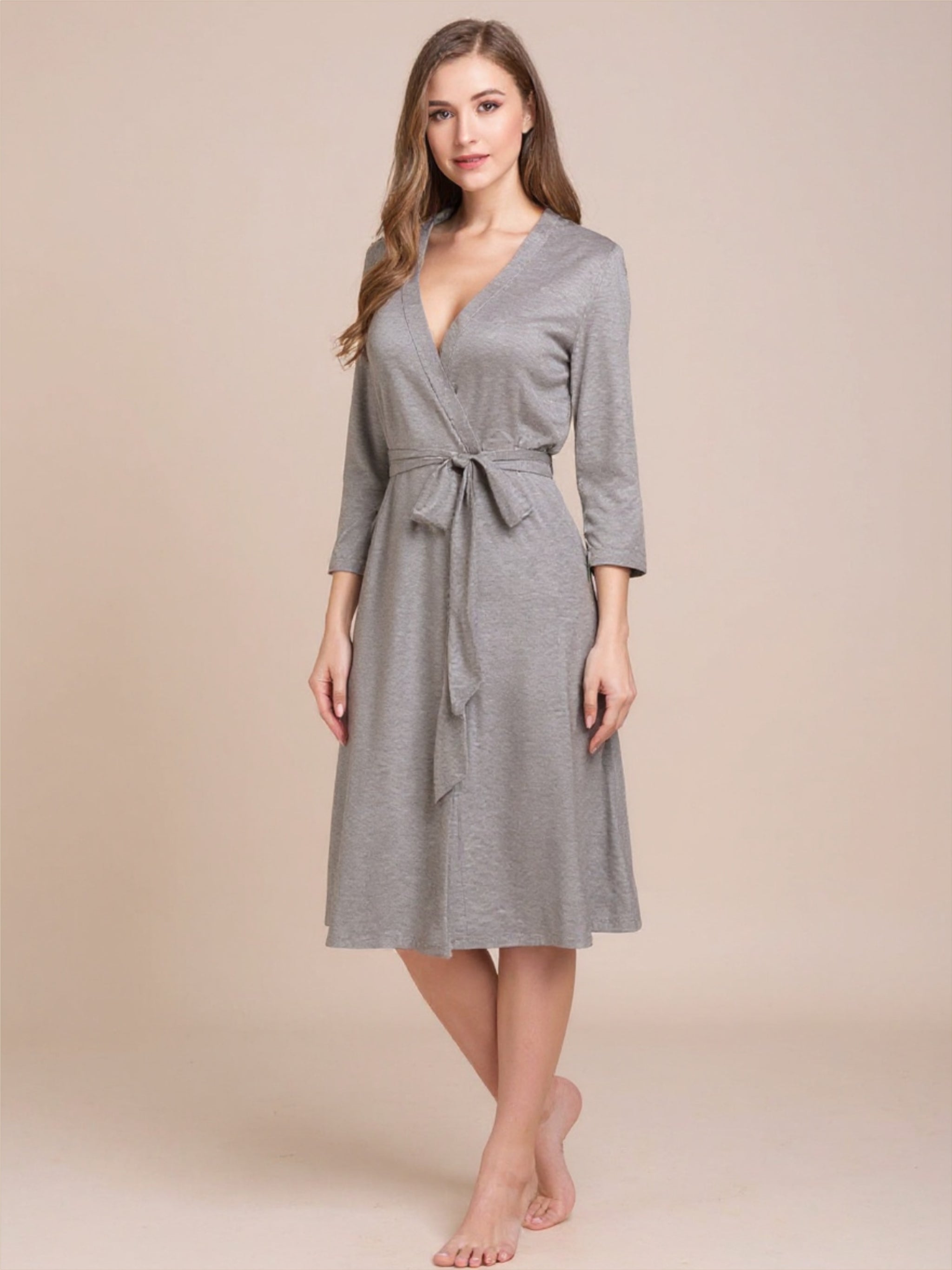 Tie Waist Robe