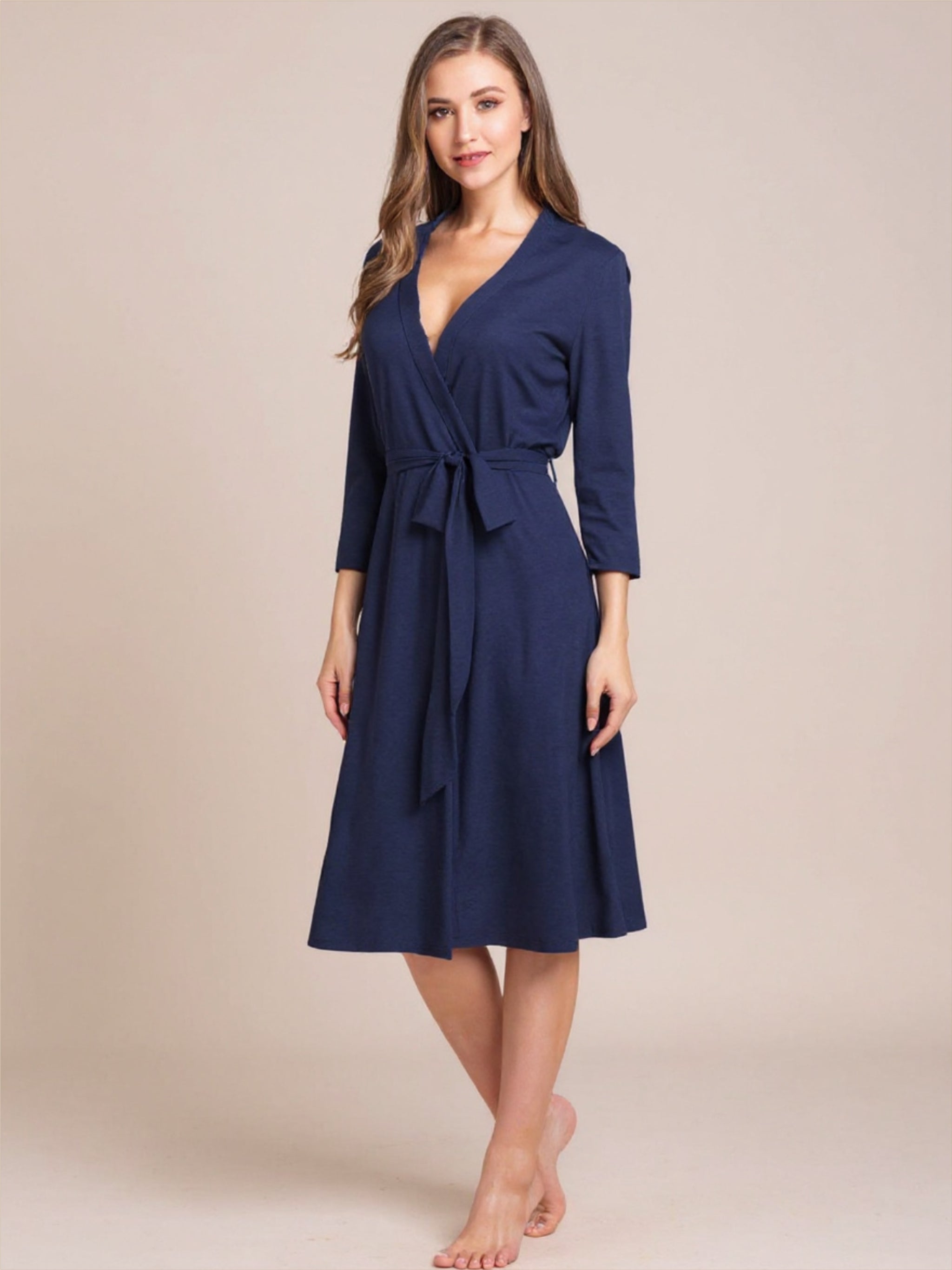 Tie Waist Robe