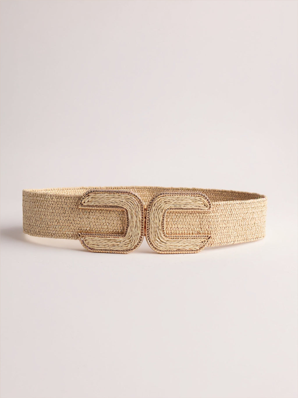 Wide Braided Belt