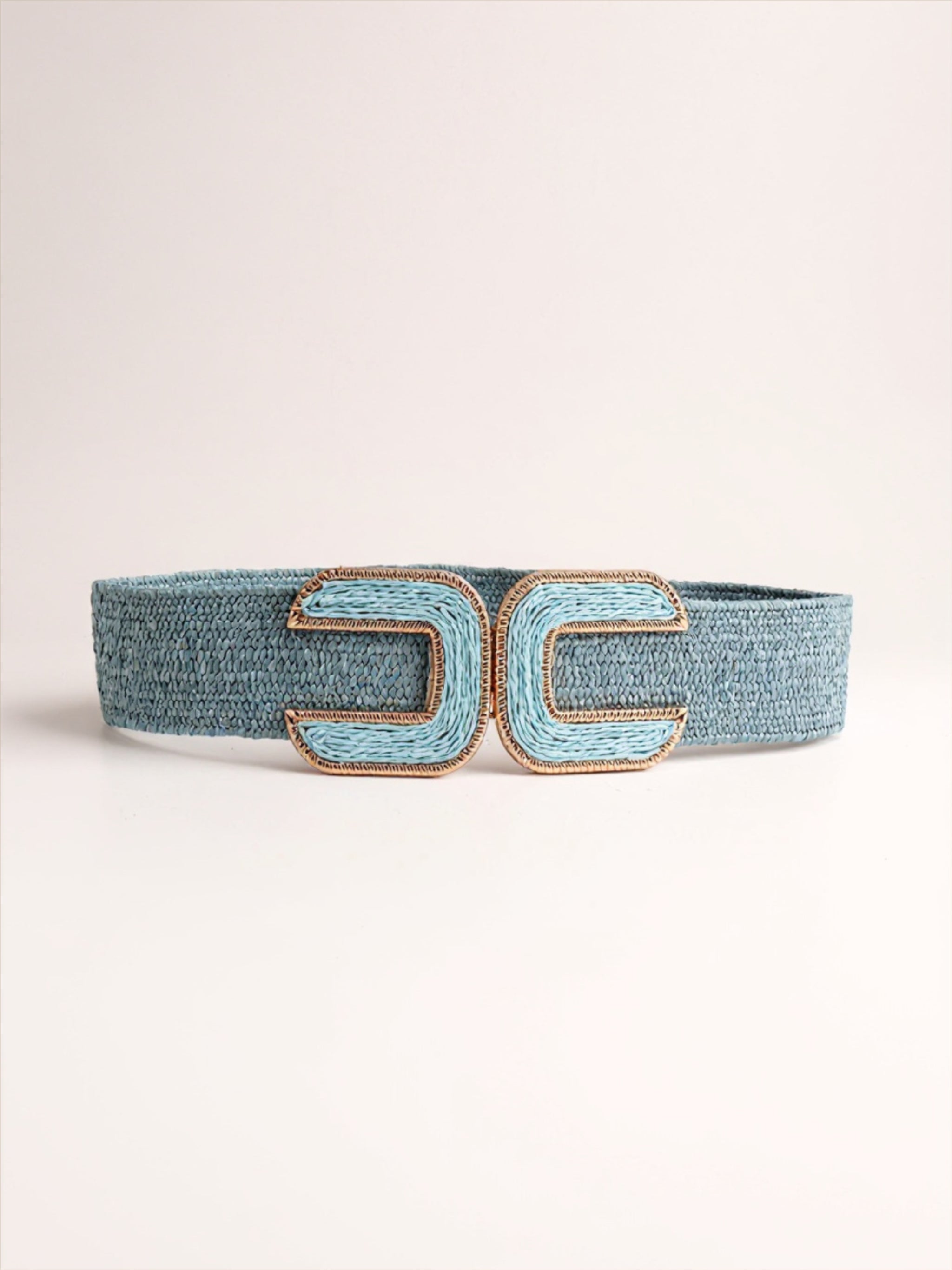 Wide Braided Belt