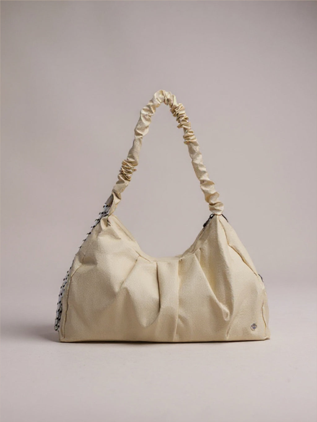 Ruched Large Tote Bag
