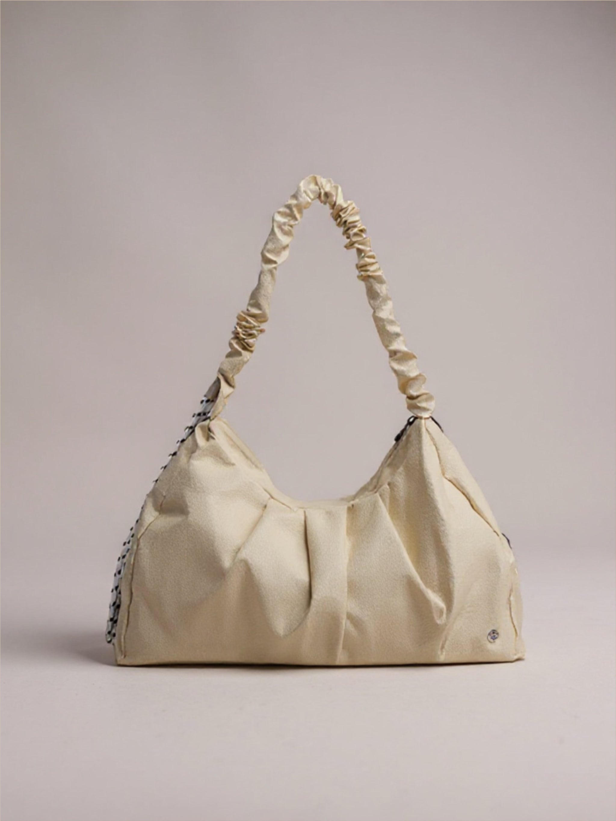 Ruched Large Tote Bag