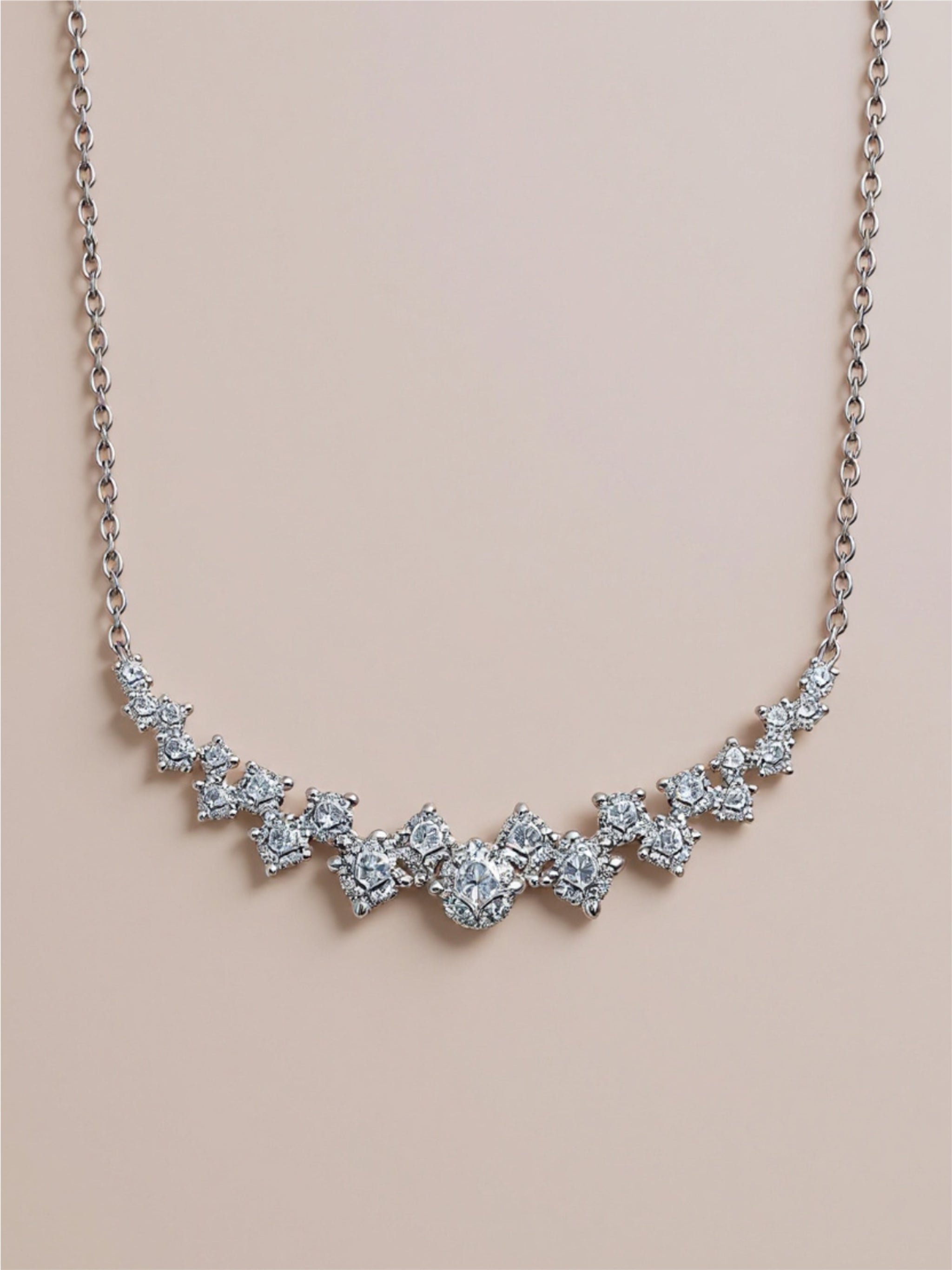 1.64 Carat Moissanite 925 Sterling Silver Necklace