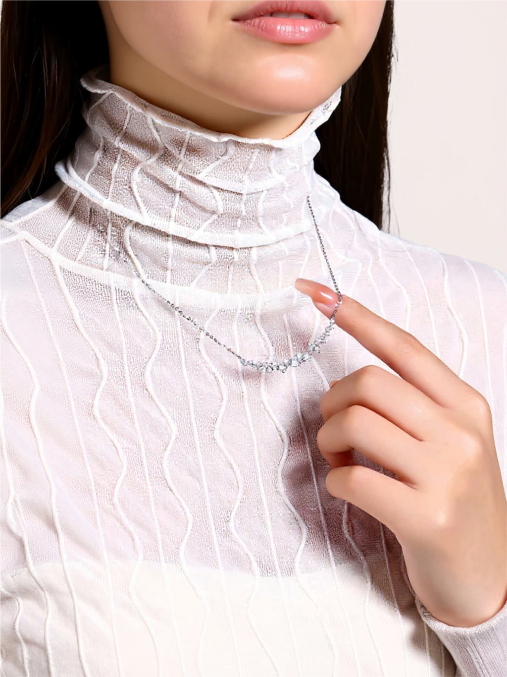 1.64 Carat Moissanite 925 Sterling Silver Necklace