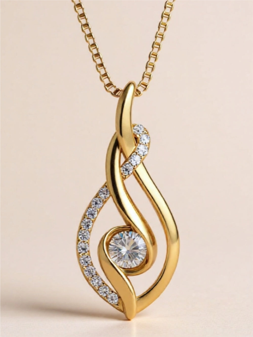Moissanite 925 Sterling Silver Necklace