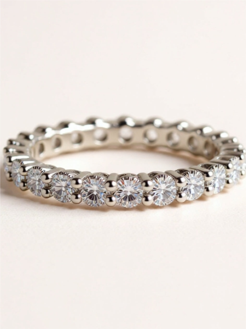 Moissanite 925 Sterling Silver Ring