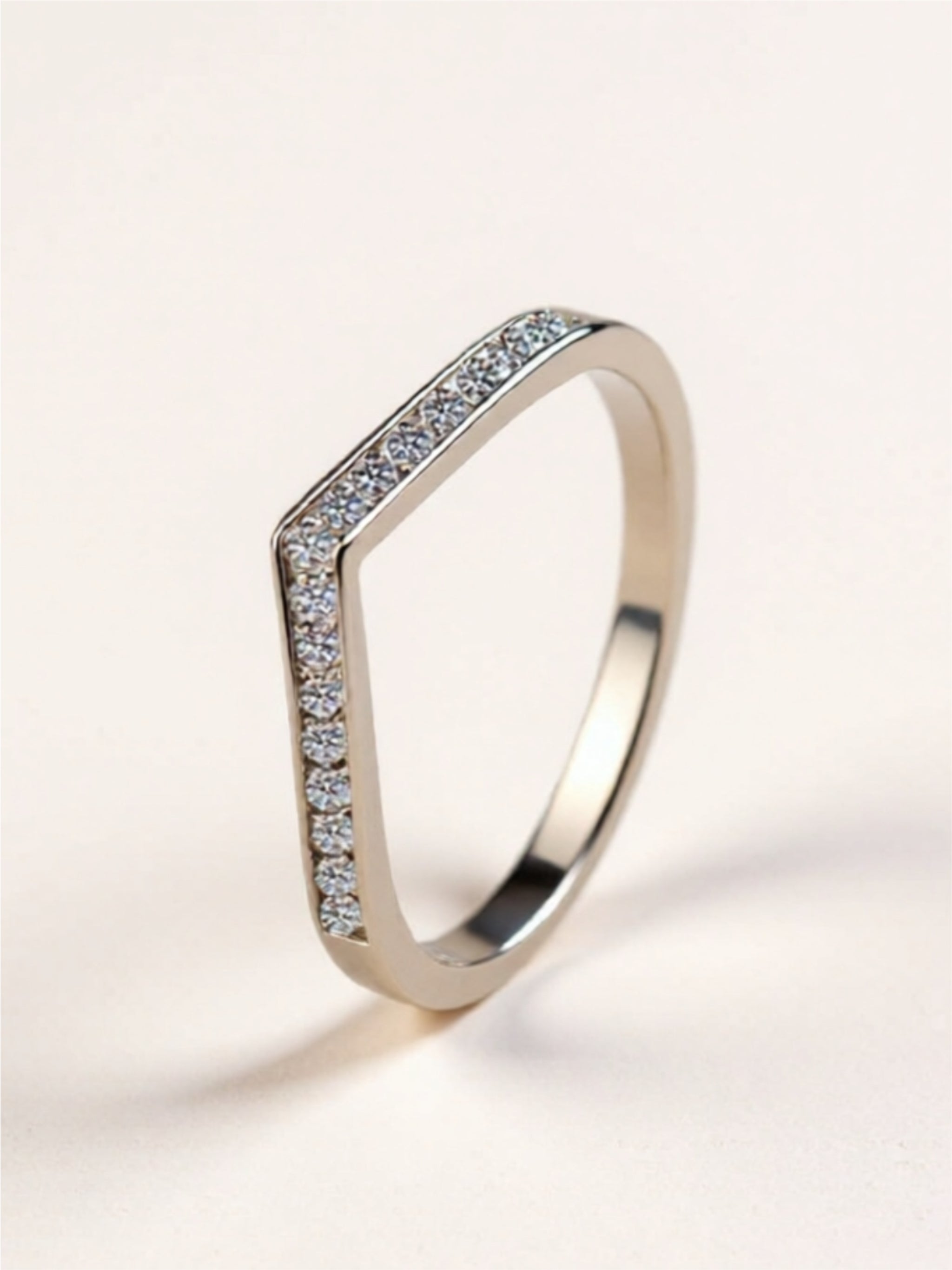 Moissanite 925 Sterling Silver Ring
