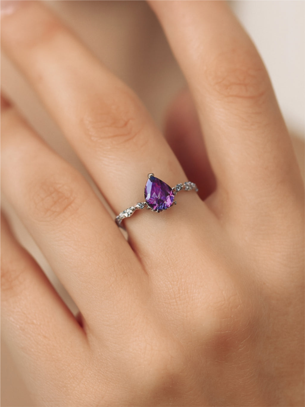 Amethyst 925 Sterling Silver Ring
