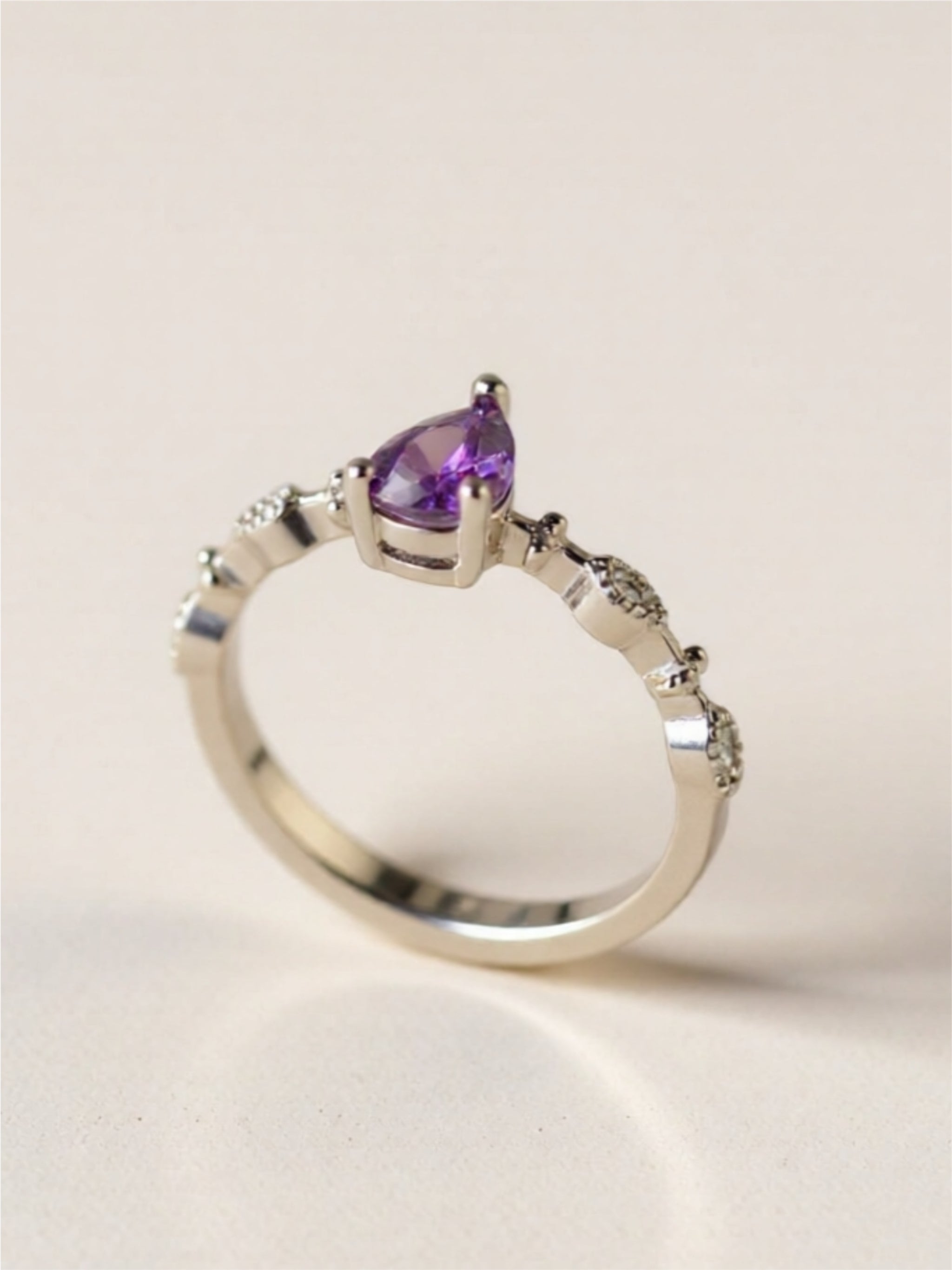 Amethyst 925 Sterling Silver Ring