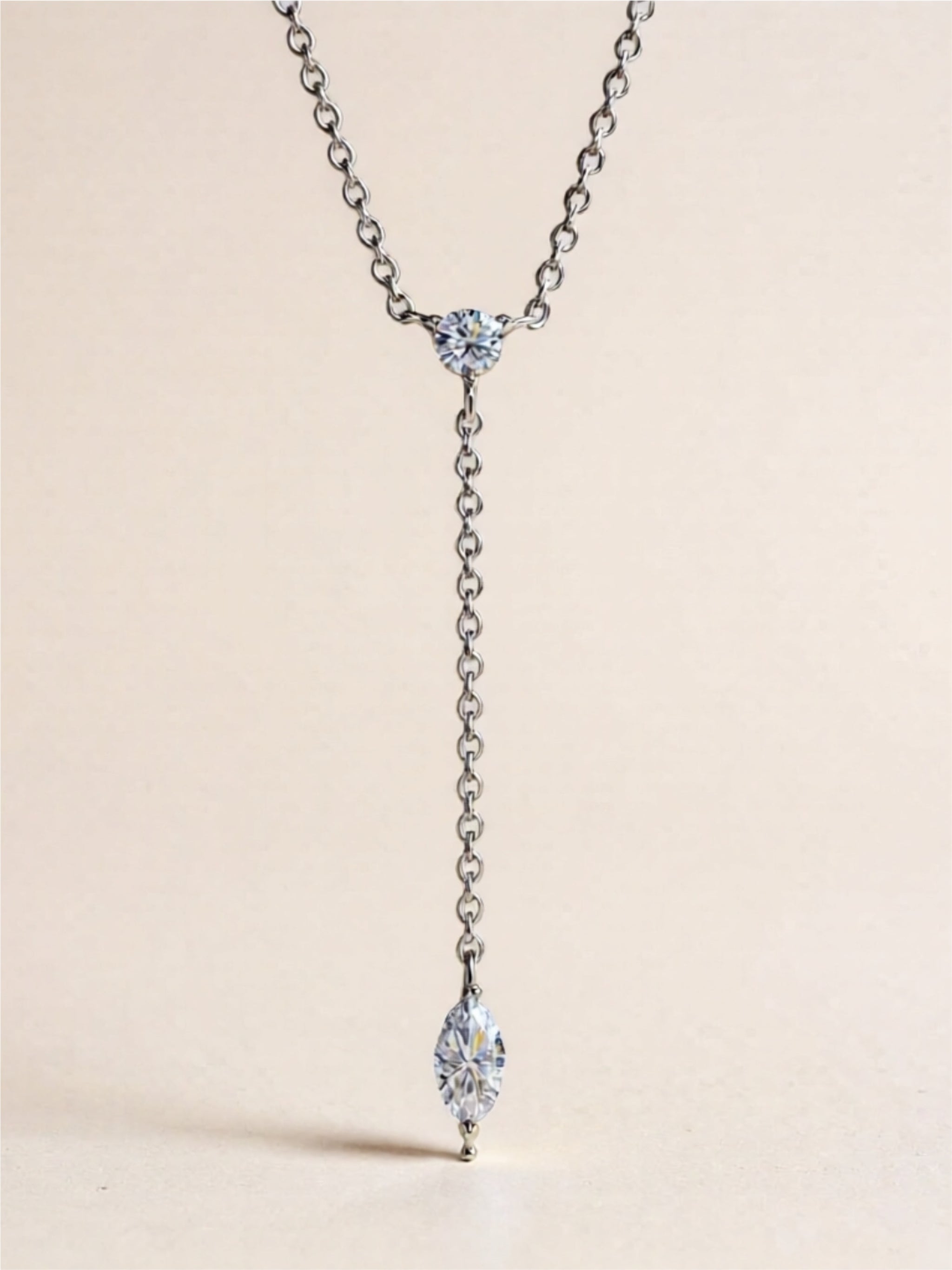 Moissanite 925 Sterling Silver Necklace