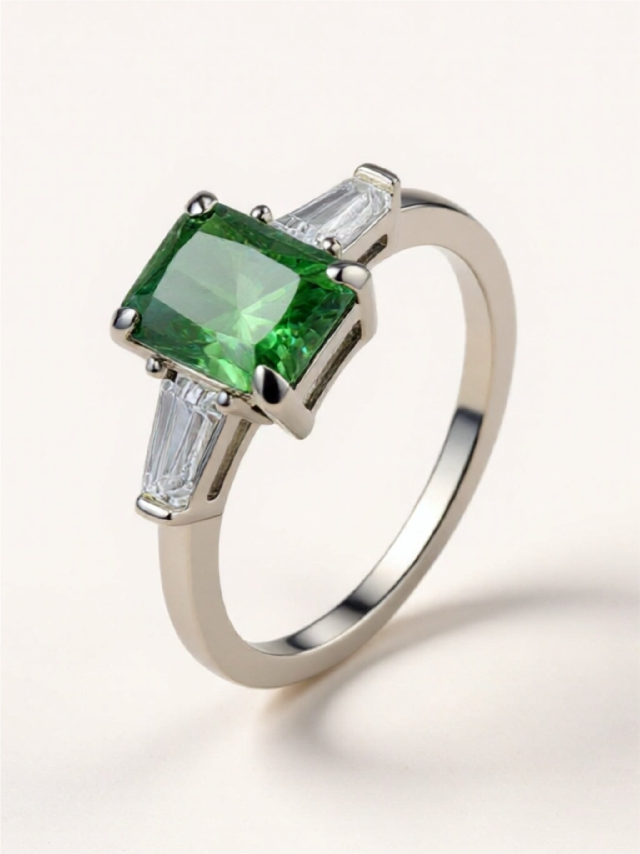 2 Carat Moissanite 925 Sterling Silver Ring