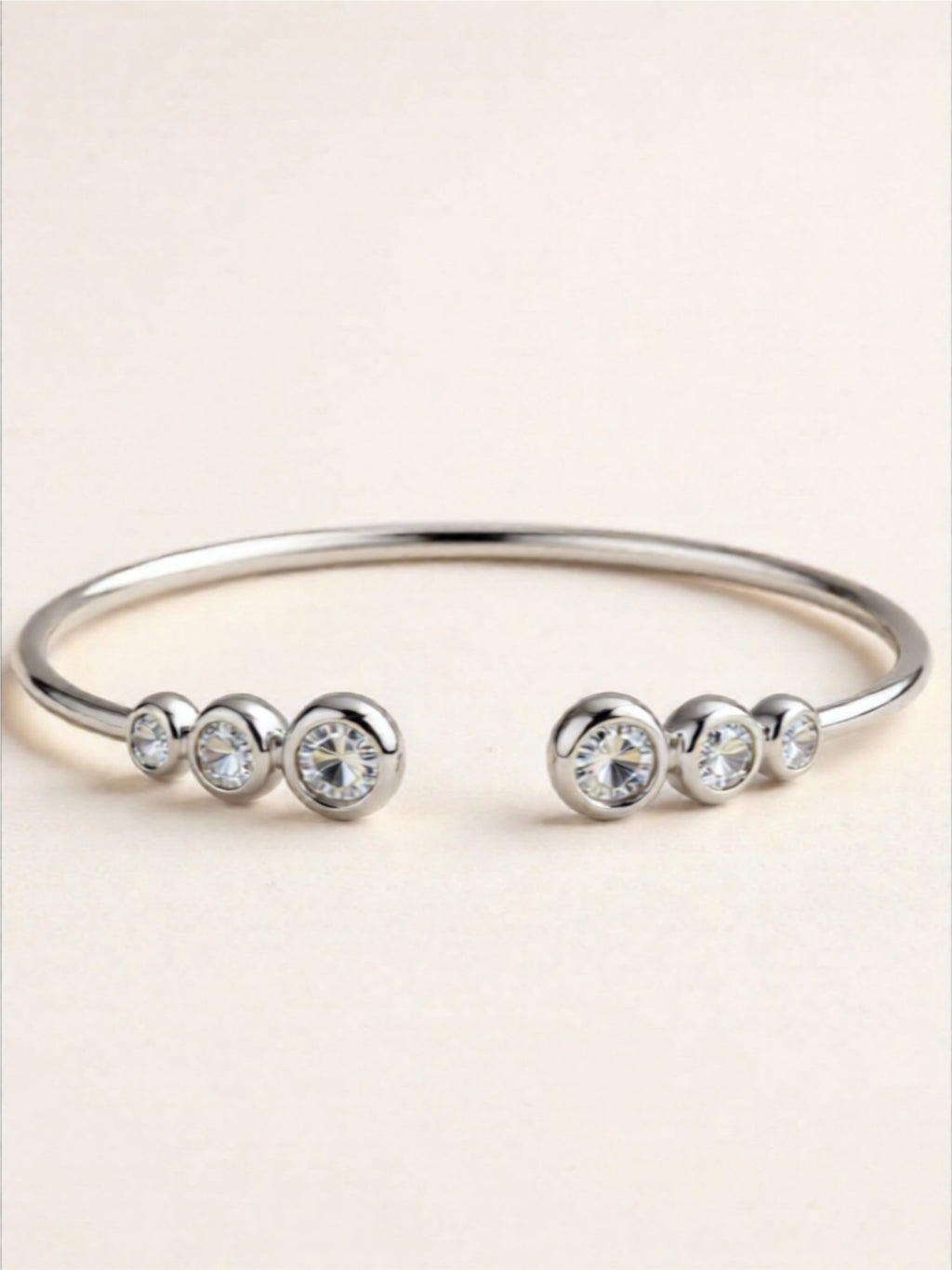 1.8 Carat Moissanite 925 Sterling Silver Bracelet