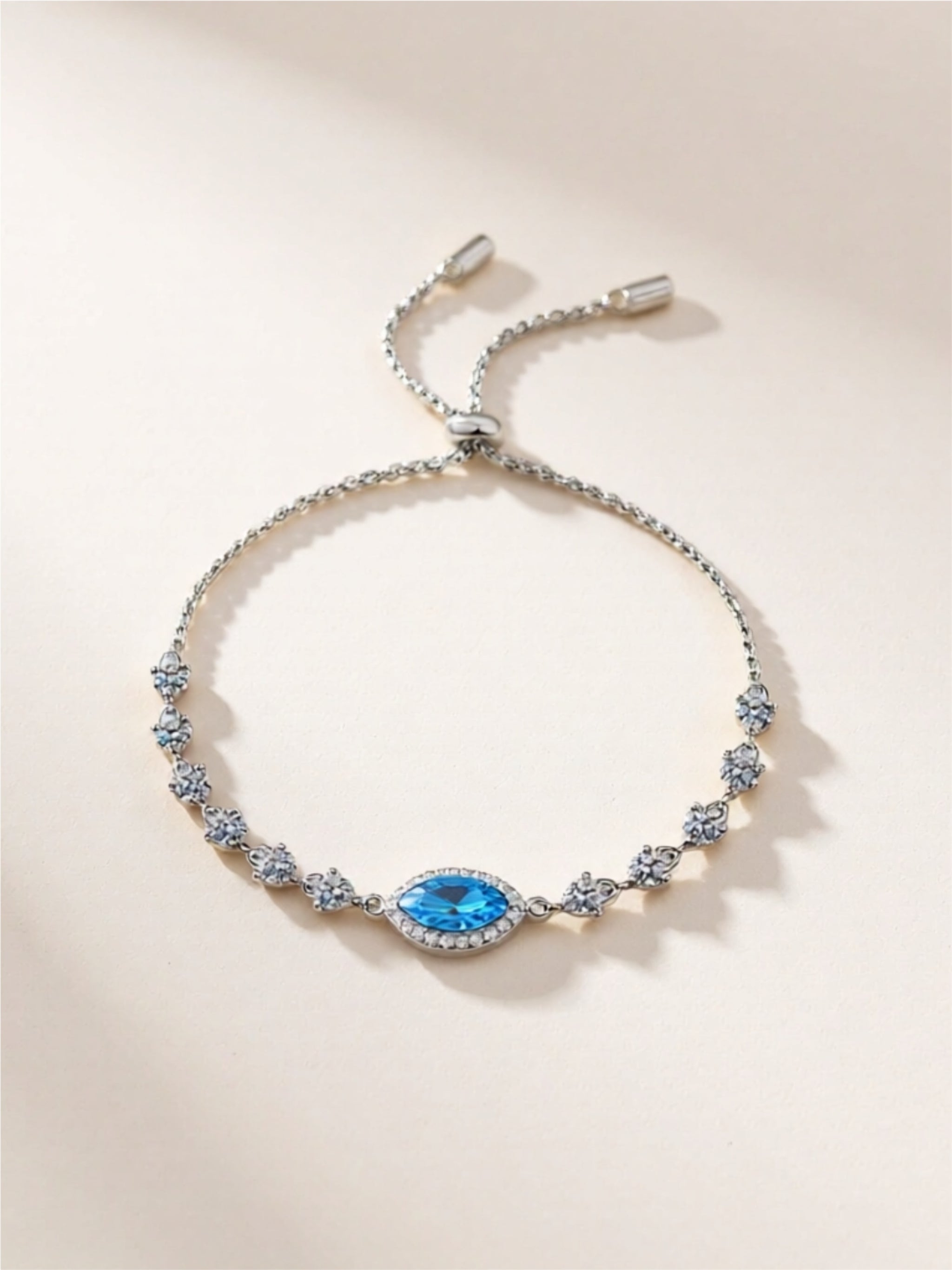 1 Carat Moissanite 925 Sterling Silver Bracelet