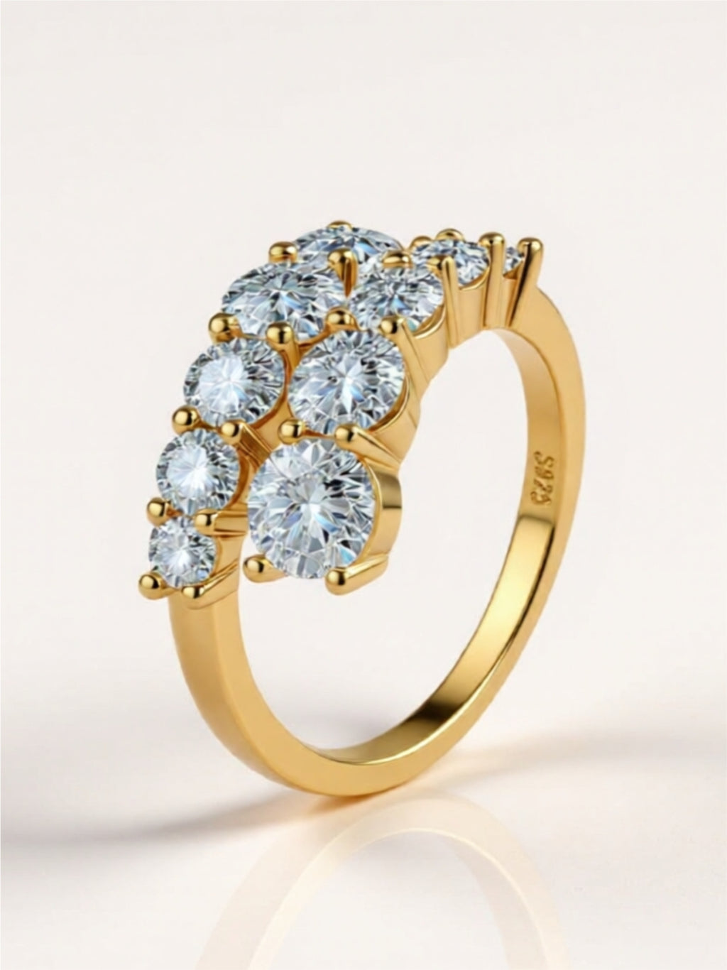 Moissanite 925 Sterling Silver Ring