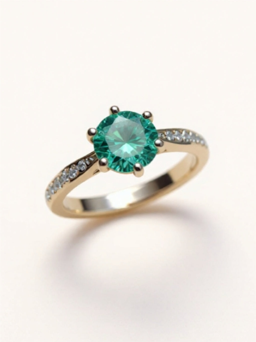 2 Carat Moissanite 925 Sterling Silver Ring