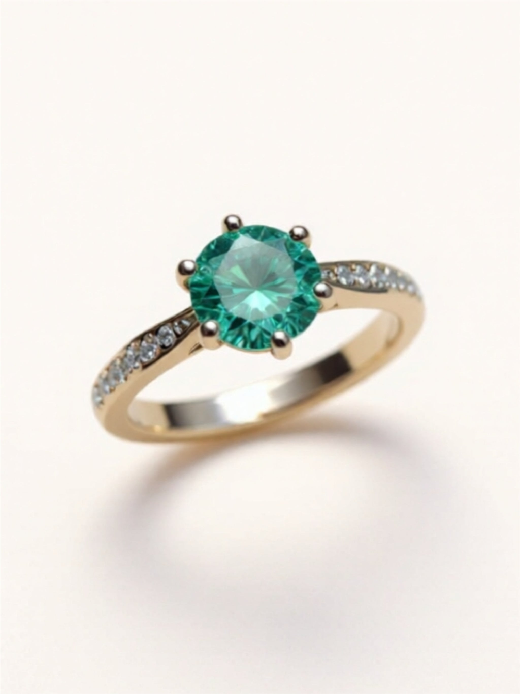 2 Carat Moissanite 925 Sterling Silver Ring